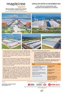 Circular – (1) The Proposed Acquisitions Of (A) A 100.0% Interest In 13 Logistics Assets Located In The People’s Republic Of China Through The Acquisition Of 13 Property Holding Companies And (B) A 100.0% Interest In Three Logistics Assets Located In Vietnam Through The Acquisition Of Three Property Holding Companies, As Interested Person Transactions; 2. The Proposed Issue Of 106,382,979 New Units In MLT As Partial Consideration For The Prc Acquisitions; And 3. The Proposed Whitewash Resolution